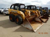 JOHN DEERE 270 SKID STEER, 1232+hours  OPEN ROCKS, HYDRAULIC AUX, S# KV0270