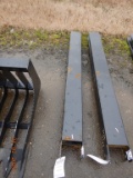 (2) FORK LIFT EXTENSIONS,  6'