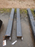 (2) FORK LIFT EXTENSIONS,  6'
