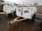 ALLMAND MAXI LIGHT 20330 PORTABLE LIGHT PLANT,  ISUZU DIESEL S# 0158MXL05