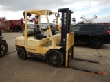 2010 HYSTER 6000LB FORKLIFT,  3 STAGE MAST, SIDE SHIFT, LP, S# H177B46343A