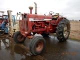 INTERNATIONAL 1256 WHEEL TRACTOR,  DIESEL, DUAL PTO, SINGLE HYDRAULIC REMOT