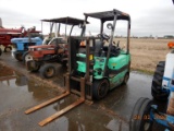 MITSUBISHI FGC20K FORK LIFT,  GAS ENGINE, S# AF82C00759