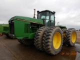 JOHN DEERE 8870 TRACTOR, 9500+hours  CAB, AC, 3 SETS OF HYDRAULICS, 520-85R