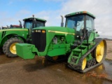 JOHN DEERE 8400T TRACK TRACTOR, 9624+hours  3PT HITCH, QUICK HITCH, 1000 PT
