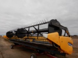 2014 NEW HOLLAND 840CD-35 30 FT HEADER,  PURCHASED IN 2016, TRAILER DOES NO