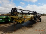 HONEY BEE SP25 DRAPPER HEADER,  25 FT, AXLE ON IT S# A16425981678