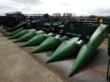 JOHN DEERE 694 CORN HEADER,  6 ROW ON 38 INCH ROWS, PATRIOT CORN SWEEP, S#
