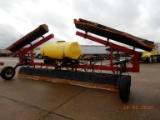 DICKEY VATOR 3 PT HOODED SPRAYER,  40 FT, HYDRAULIC FOLD, 300 GAL TANK, RAV