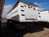 2002 WHEELER HOPPER BOTTOM GRAIN TRAILER,  42', 60