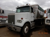 1989 VOLVO AUGER TRUCK,  CUMMINS L-10 DIESEL, 10-SPEED, TWIN SCREW, AIR RID