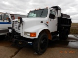 1996 INTERNATIONAL 4900 DUMP TRUCK, 156223+miles  DT 466 DIESEL ENGINE, AUT