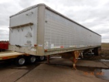 1988 WILSON HOPPER GRAIN TRAILER,  40 FT, TANDEM AXLE ON SPRINGS, 11R24.5 T