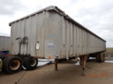 1963 STRICK GRAIN TRAILER,  38FT, 48 INCH SIDES, TANDEM AXLE ON SPRINGS, RO