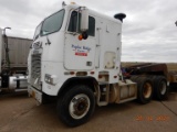 1985 FREIGHTLINER TRACTOR TRUCK,  CABOVER, 300 CUMMINS, 9 SPEED, TWIN SCREW