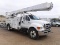 2008 FORD F750XL BUCKET TRUCK, 67,122 Miles 2,863 Hrs  SUPER DUTY, CAT C7 A