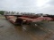 1998 NUTALL 225DD LOWBOY EQUIPMENT TRAILER,  45' TOTAL LENGTH, TANDEM AXLE