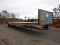 1995 NUVAN FLATBED TRAILER,  STEEL FRAME, WOOD FLOOR, 275/80R22.5 TIRES, SL