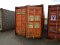 SHIPPING/STORAGE CONTAINER,  40' S# 5051511