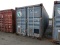 SHIPPING/STORAGE CONTAINER,  40' S# 6715657