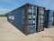 SHIPPING/STORAGE CONTAINER,  40' S# 82236