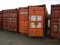 SHIPPING/STORAGE CONTAINER,  20' S# 3045021