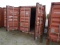 SHIPPING/STORAGE CONTAINER,  20' S# 2517605