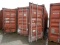 SHIPPING/STORAGE CONTAINER,  20' S# 2511170