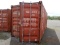 SHIPPING/STORAGE CONTAINER,  20' S# 2079322