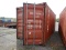 SHIPPING/STORAGE CONTAINER,  20' S# 3039007