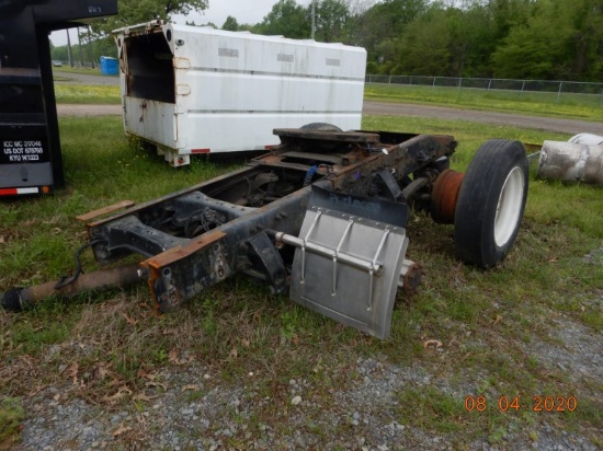 PETERBILT REAR CUTOFF,  TANDEM AXLE, AIR RIDE, HUB PILOT HUBS