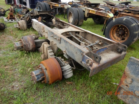 MACK REAR CUTOFF,  TANDEM AXLE, CAMELBACK SUSPENSION