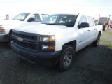 2014 CHEVROLET 1500 SILVERADO PICKUP TRUCK, 210,222 MILES  4X4, CREW CAB, V