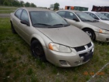 2005 DODGE STRATUS FOUR DOOR CAR,  4 CYLINDER GAS, AT, PS, AC, ***DOES NOT