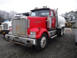 1997 WESTERN STAR WATER TRUCK,  DETROIT 12.7, 9-10 SPEED, TWIN SCREW, EQUIP