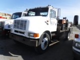 1991 INTERNATIONAL 4700/7100 SERVICE TRUCK, 125,800+ MILES  IH DIESEL, 6-7