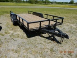 2019 M.E.B. UTILITY TRAILER,  76