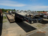 2014 TALBERT T4-55 DETACH LOWBOY TRAILER,  55-TON, TRI-AXLE PLUS 4TH FLIP A