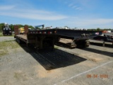 2010 KAUFMAN TRI-AXLE LOWBOY TRAILER,  GVWR 80,000, TRI-AXLE, DOVETAIL, RAM