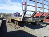 1972 TRANSCRAFT DTX-18-42 DROPDECK TRAILER,  DOVETAIL, RAMPS, TANDEM AXLE S