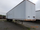 1997 TRAILMOBILE 53 X 102 VAN TRAILER,  SLIDING TANDEM AXLES, AIR RIDE, SWI