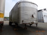 FRUEHAUF PUP TRAILER,  28', SINGLE AXLE ON SPRINGS, 10.00-22 TIRES ON DAYTO