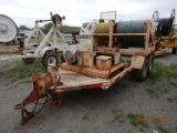 1991 TSE ROPE PULLER TRAILER,  STRINGING TRAILER, TANDEM AXLE, GAS ENGINE S