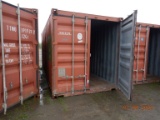 SHIPPING/STORAGE CONTAINER,  20' S# 2597018