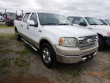 2008 FORD F150 PICKUP TRUCK, miles n/a  CREW CAB, V8 GAS, AT, PS, AC S# 928