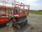 SKYJACK SJ III-3219 SCISSOR MANLIFT,  (CAGE IS DAMAGED) BATTERY POWERED, 19