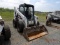 2015 BOBCAT S650 SKID STEER LOADER,  OROPS, SOLID TIRES, AUX. HYDRAULICS, G