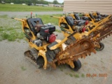 VERMEER RTX 100 WALK BEHIND TRENCHER, 9 HRS ON METER  RUBBER TRACKS, HONDA