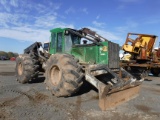 2010 JOHN DEERE 848H SKIDDER, 14,000+ HRS  CAB, AC, GRAPPLE, WINCH, HYD BLA