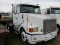 1990 VOLVO TRUCK TRACTOR,  SLEEPER, CUMMINS DIESEL, 9-SPEED, TWIN SCREW S#